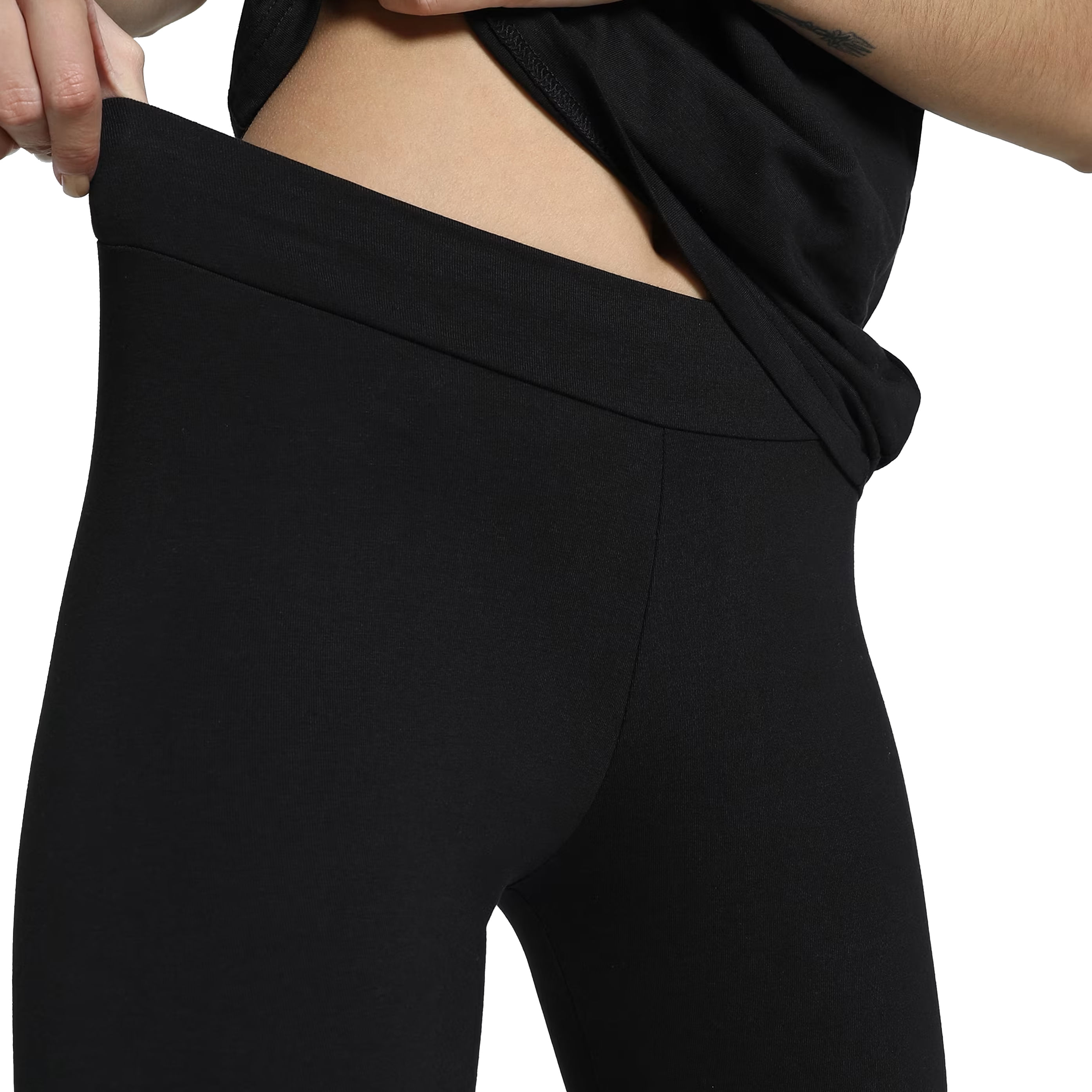 Puma Legging 685000-51 F METALLIC Preto Algodao -1-